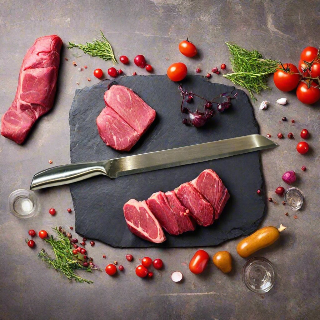 Stainless Steel Butcher Knife 40cm – Cut Price South Africa