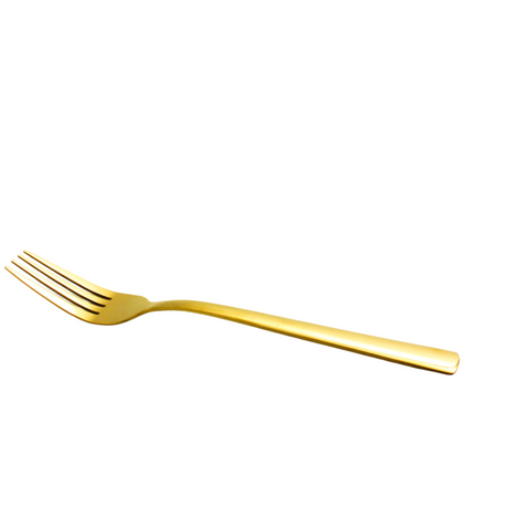 Gold Stainless Steel Fork 6 PCS