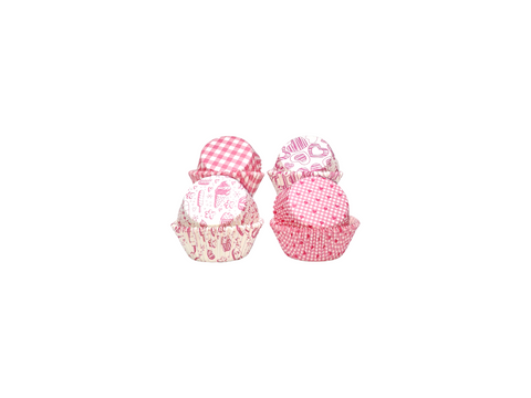 Paper Cupcake Holders 50 Piece Set - Assorted Colours