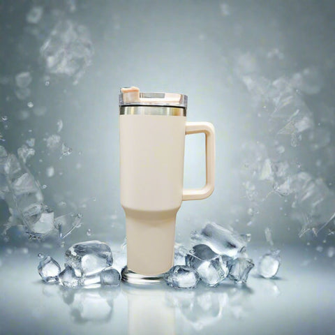 1.2L Tumbler With Handle Straw Lid