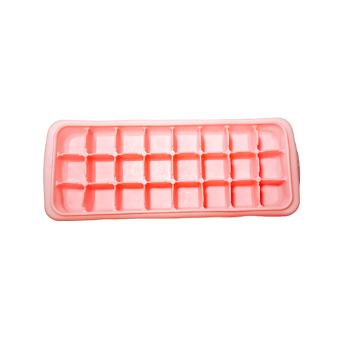 Silicone Ice Tray 24 Cubes & Lid 25*10*3cm