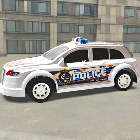 Toy  Inertia Police Car   33*10cm