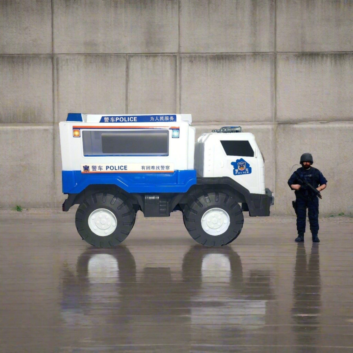 Toy Police Swat Truck Cut Price South Africa