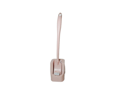 Plastic Toilet Brush with Holder Set