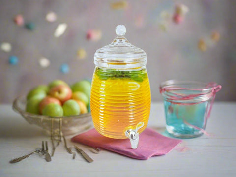 5L Glass Beehive Beverage Dispenser