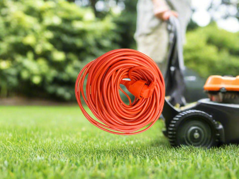 Heavy Duty Extension Cords for Lawnmowers & Trimmers