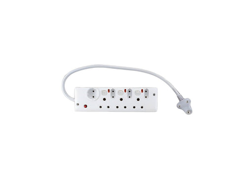 AUSMA 7 Way Multi-Plug With Illuminated Switches