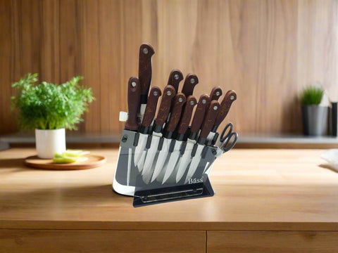 Bass 14pcs knife set