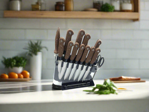 Bass 14pcs knife set