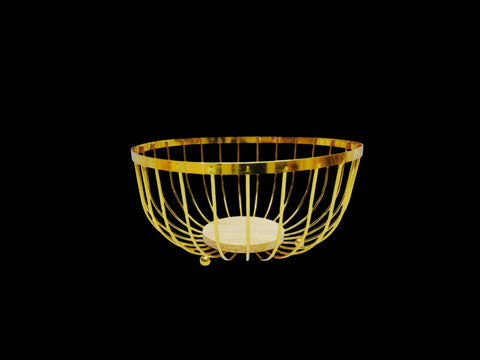 Multi Purpose Iron Fruit Basket