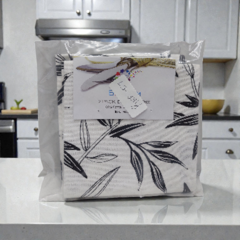 Blossom Cotton Dish Cloth 2 Pack