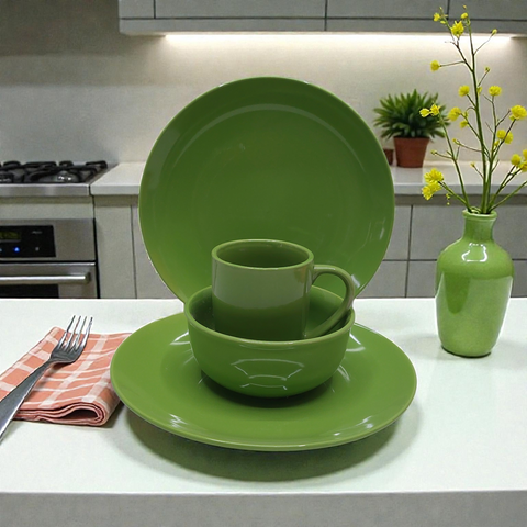 Stoneware 16 Pc Dinner Set