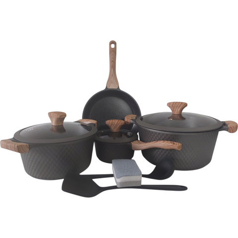 Granite Pot Set 10 Pcs