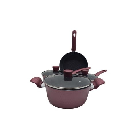 Hotchef Granite Pot Set 7 Pcs