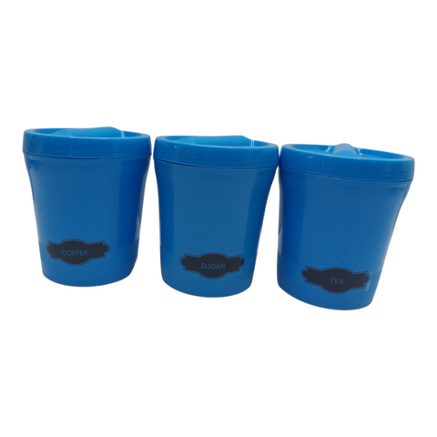 Otima 3 Piece Canister Set - Coffee, Tea and Sugar 750ml