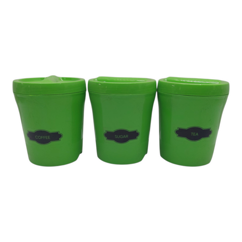 Otima 3 Piece Canister Set - Coffee, Tea and Sugar 750ml