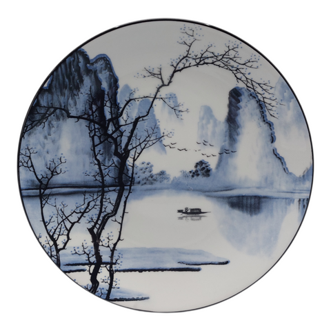 Ceramic Plate 8" Landscape Family