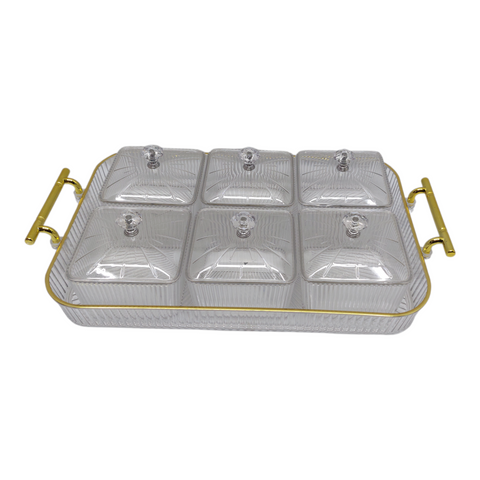 Plastic 7 Piece Candy Jar Set