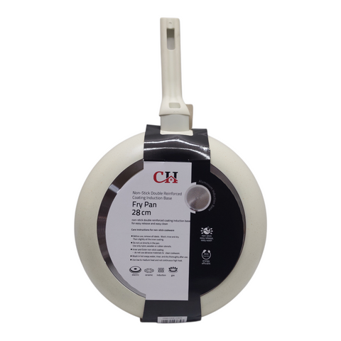 Non-Stick Double Reinforced Coating Induction Base Frying Pan 28CM