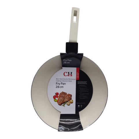 Non-Stick Double Reinforced Coating Induction Base Frying Pan 28CM