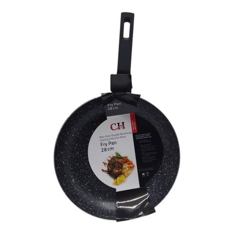 Non-Stick Double Reinforced Coating Induction Base Frying Pan 28CM
