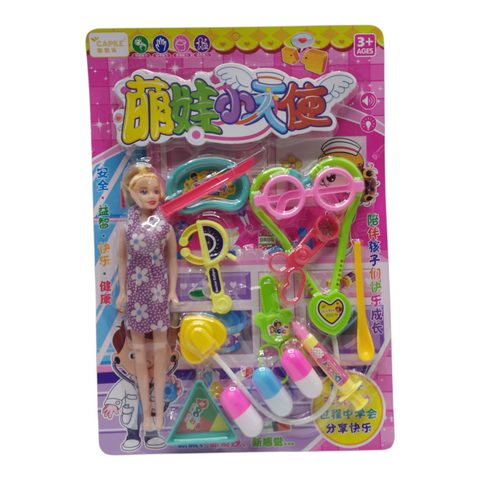 Toy Doll Doctor Set