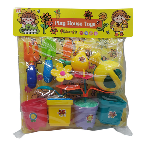 Toy Flower Garden Set