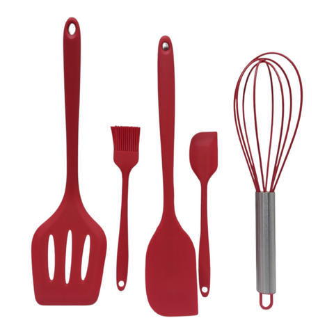 Kitchen Utensil 5pc Silicone Set