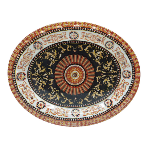 Plastic Oval Tray 44cm x 34cm