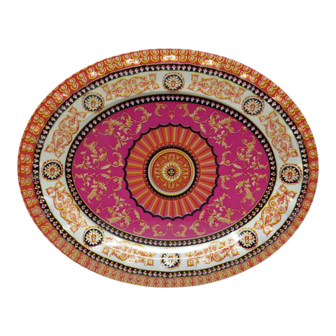 Plastic Oval Tray 44cm x 34cm