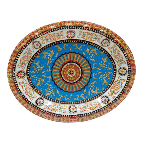 Plastic Oval Tray 44cm x 34cm