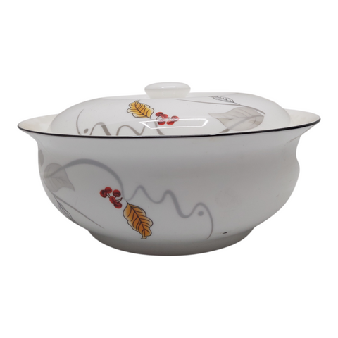 Ceramic Casserole Dish & Lid 24*9cm