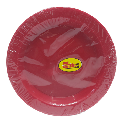 Elite Party Plates Plastic 10PC