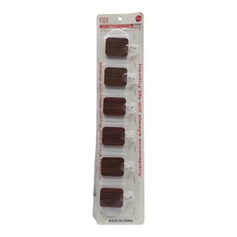 High Strength Adhesive Hook 6 Pcs