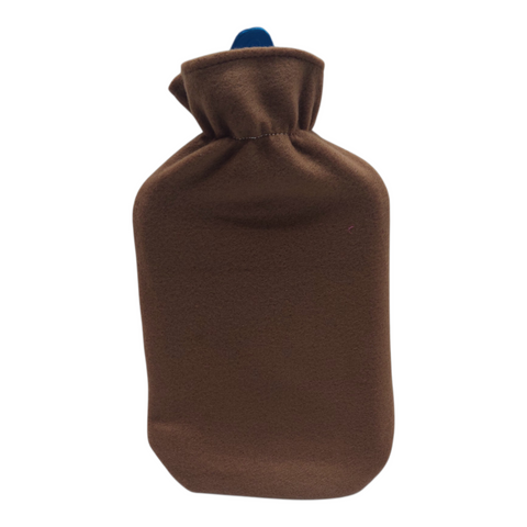 Hot Water Bottle With Fleece Cover 2L