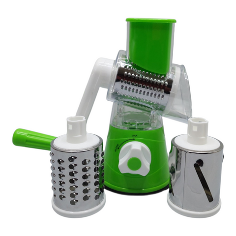 Mandoline Slicer 3 in 1 Round Veggie Chopper