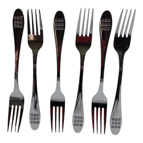 Stainless Steel Fork 6PC
