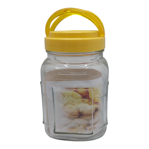 Clear Glass Jar