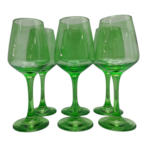 Elegant Wine Glass 6 pcs Set 6*21cm