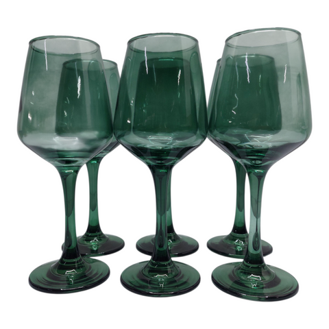 Elegant Wine Glass 6 pcs Set 6*21cm