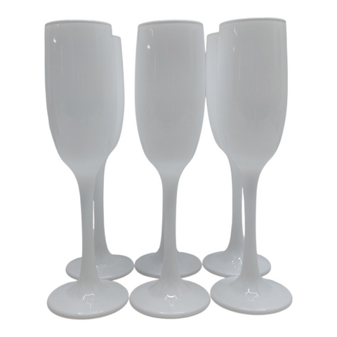 Elegant Champagne Glass 6 pcs Set