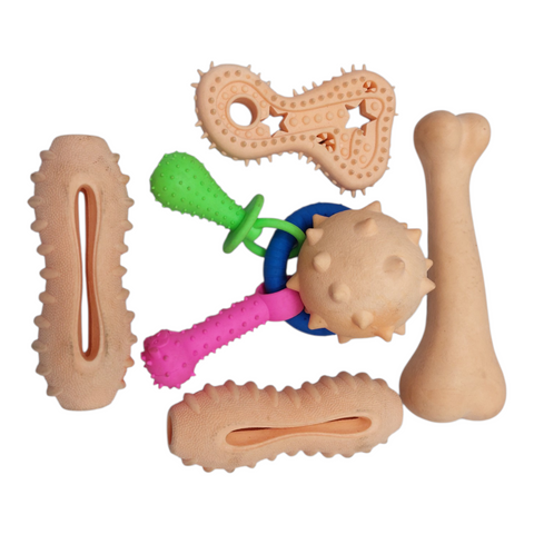 Pet Toy 6 Piece Variety Set