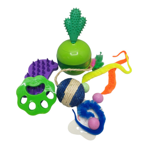 Pet Toy 6 Piece Variety Set