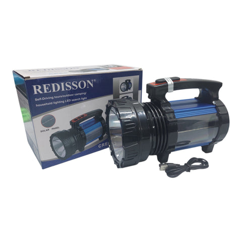 Redisson LED Search Light with Solar Panel