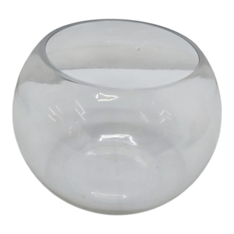Glass Vase Clear 20cm