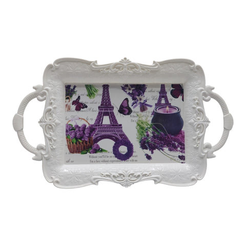 Plastic Tray Rectangular Multi Colour