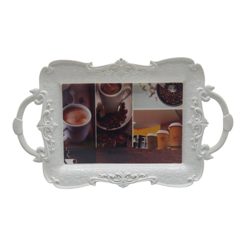 Plastic Tray Rectangular Multi Colour