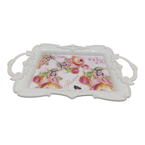 Plastic Tray Rectangular Multi Colour