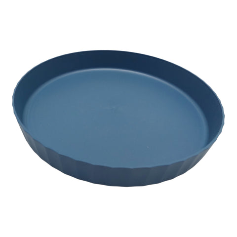 Plastic Round Serving Platter 24.5*3.5cm
