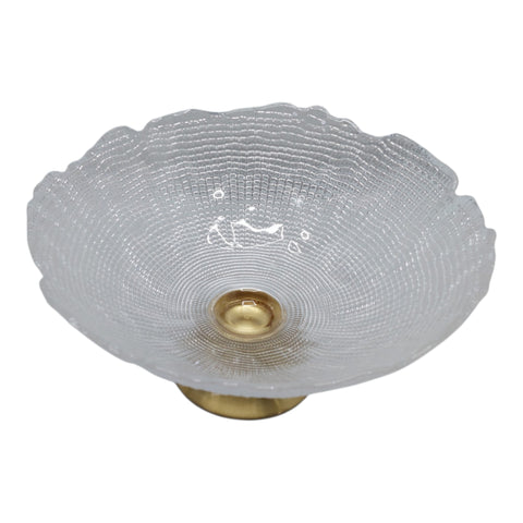 Glass  Fruit Bowl 32*15cm